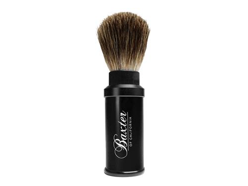 Baxter of California Aluminum Travel Shave Brush