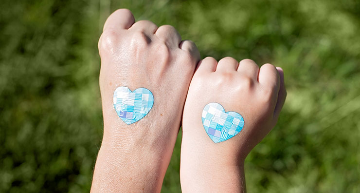 My UV Patch Diaries: Carolyn and Taylor's Day at the Park
