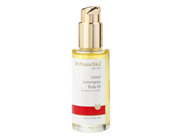 Dr. Hauschka Lemon Lemongrass Body Oil, a lemon body oil