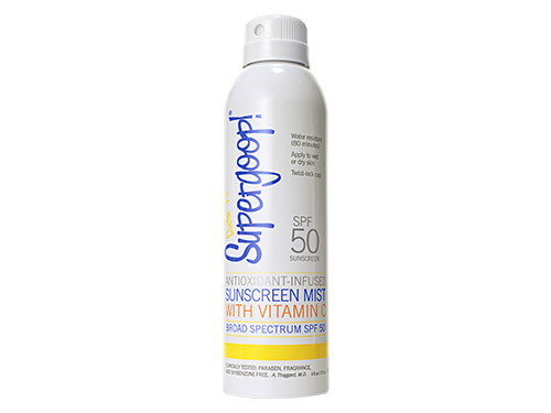 Supergoop! SPF 50 Antioxidant-Infused Sunscreen Mist with Vitamin C