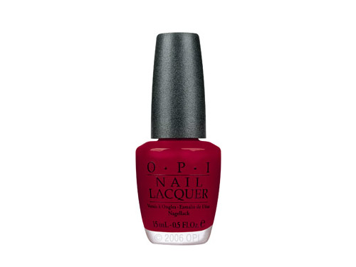 OPI Chick Flick Cherry