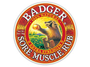 Badger CLEARANCE Extra Strength Sore Muscle Rub 2 oz - Expires 11/2013