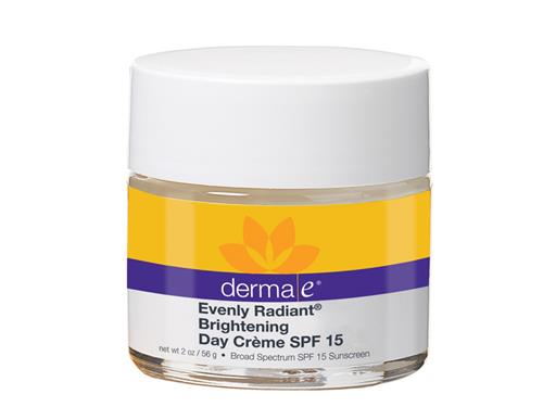 derma e Evenly Radiant Brightening Day Crème SPF 15